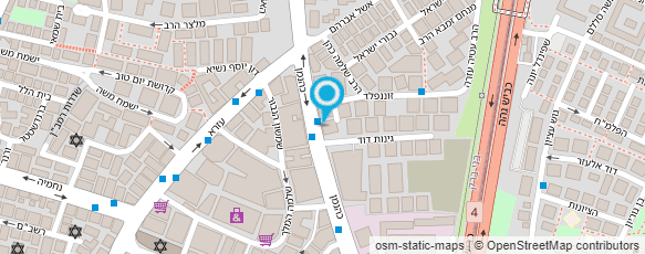 מפת הגעה אל פינשטיין הרב יחיאל מיכל