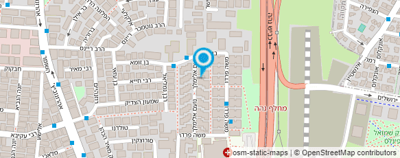 מפת הגעה אל פרידמן הרב צבי שליט"א