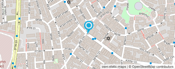 מפת הגעה אל שטרן הרב שמואל אליעזר