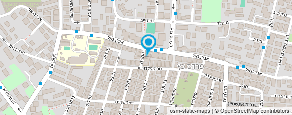 מפת הגעה אל שינפלד הרב יוסף