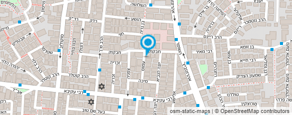 מפת הגעה אל הרב שפירא חיים צבי