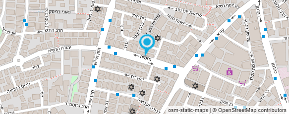 מפת הגעה אל ישיבת גאון יעקב