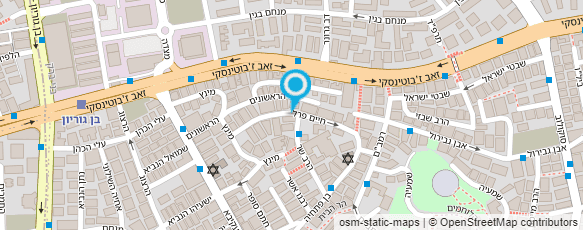 מפת הגעה אל עדס הרב דוד בן-ציון