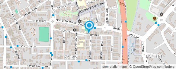 מפת הגעה אל מועדון שערייה - עולים