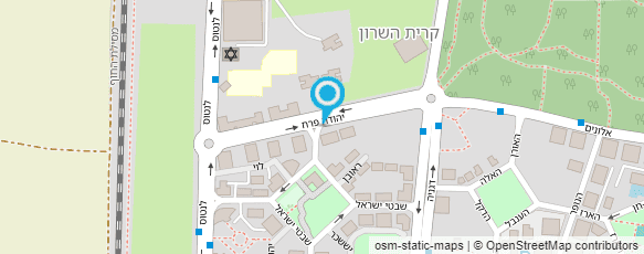 מפת הגעה אל עו"ד דוד  בוקר - שמאי רכב