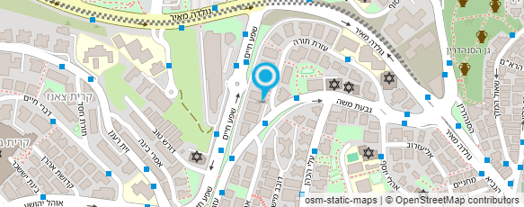 מפת הגעה אל חרל"פ הרב יעקב משה