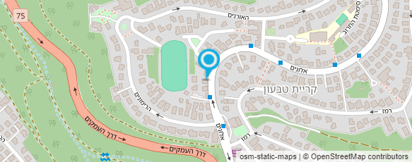 מפת הגעה אל ש. רוזנבאום