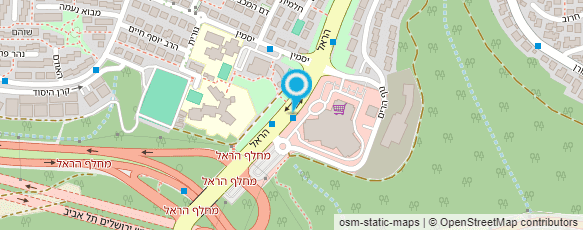 מפת הגעה אל קניון הראל