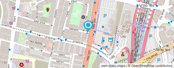 מפת הגעה אל יהודה זהבי אדריכלים