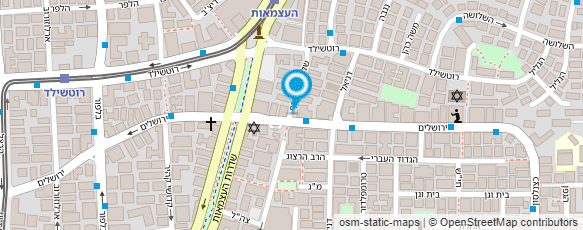 מפת הגעה אל מיסגרות שרה ורפי