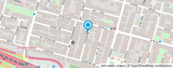 מפת הגעה אל פרי-נס שרותי ביטוח