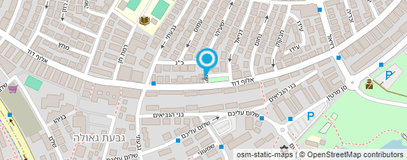 מפת הגעה אל גן רונית