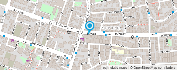 מפת הגעה אל גן ומעון עומר