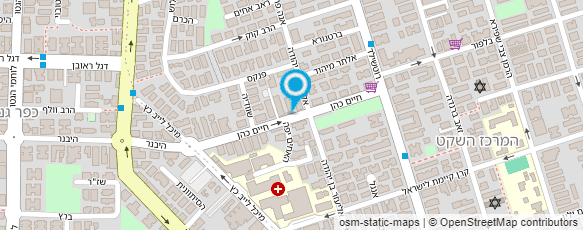 מפת הגעה אל רובינזון מדיקל שרותי שיווק בע"מ