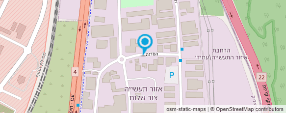 מפת הגעה אל א.מ. לאחזקה בע"מ