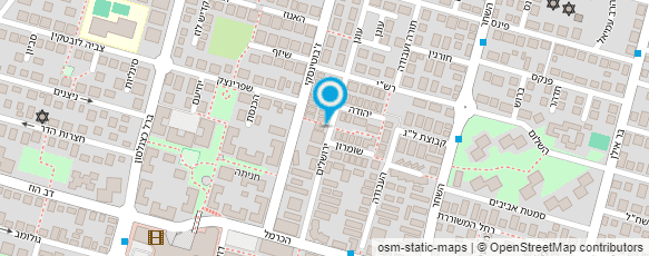 מפת הגעה אל גלגל הצלה - חוגי שחיה