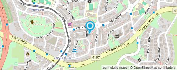 מפת הגעה אל דוד עמר - חשמלאי מוסמך