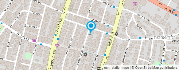 מפת הגעה אל חוטינר דוד מפת הגעה אל חוטינר דוד