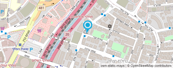 מפת הגעה אל המרכז לציוד אור קולי