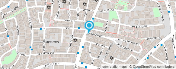 מפת הגעה אל שטיינמץ אברהם