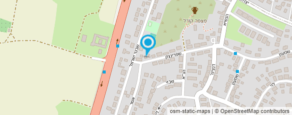 מפת הגעה אל עורקבי צדוק