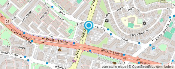 מפת הגעה אל קונדיטוריה המשחררים