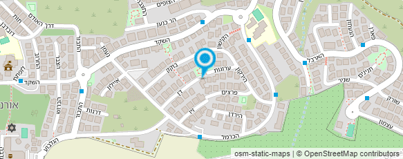 מפת הגעה אל ד"ר גידי צפורי