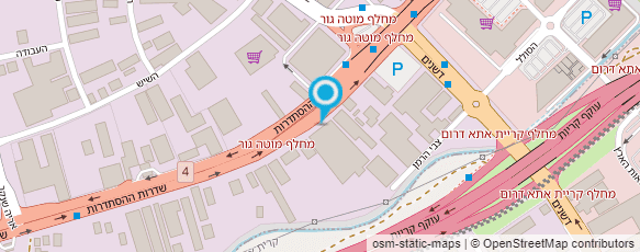 מפת הגעה אל זויתן לתעשיה ומכונות 1990 בע"מ