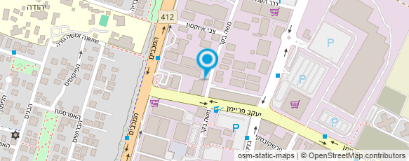 מפת הגעה אל עמר השקייה; גינון וחקלאות בע"מ