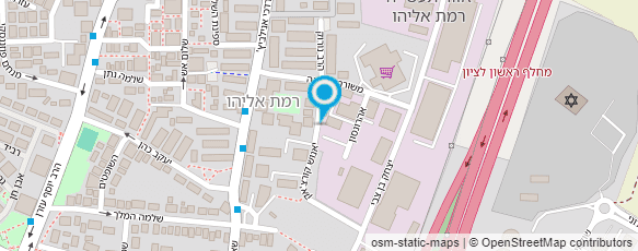 מפת הגעה אל מסגרית רוזיליו מפת הגעה אל מסגרית רוזיליו