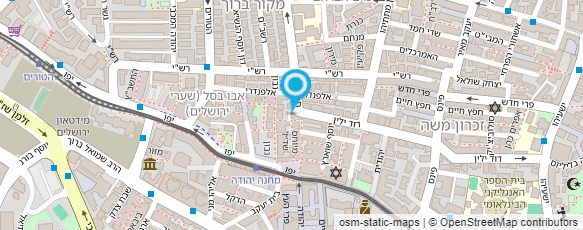 מפת הגעה אל ישיבת השלום המקובלים