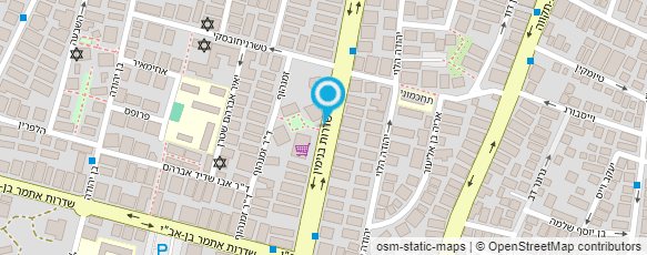 מפת הגעה אל בית הרופאים-רפואת השרון