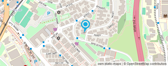 מפת הגעה אל שטרוסברג מרסל