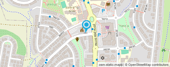 מפת הגעה אל מועצה מקומית שוהם