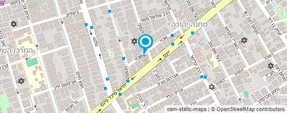 מפת הגעה אל בר - שילה עמנואל