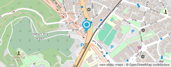 מפת הגעה אל עציון צבי חברה לבנין בע"מ