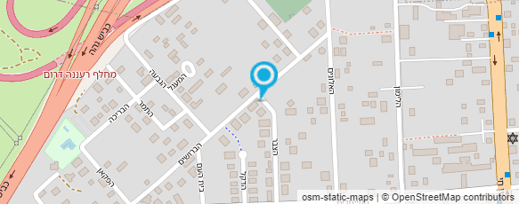 מפת הגעה אל רפופורט-לוי אורנה מפת הגעה אל רפופורט-לוי אורנה