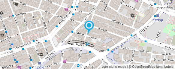 מפת הגעה אל עמותת לשכת יועצי המס בישראל