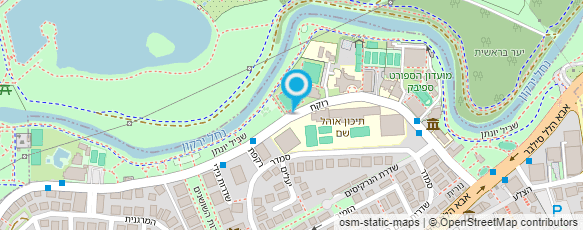 מפת הגעה אל בית הצנחן