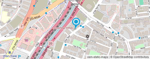 מפת הגעה אל אלה-מרכז סיוע נפשי-חברתי ליוצאי הולנד וקרוביהם (ע"ר)