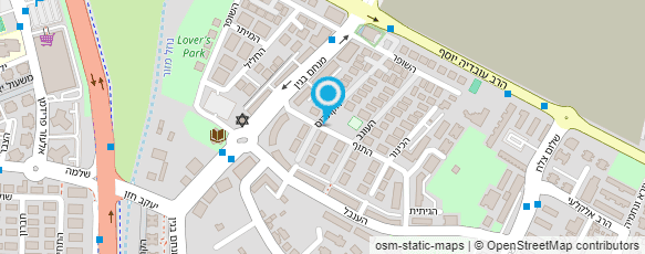 מפת הגעה אל קדמון עמיר שחר שרותים טכניים בע"מ