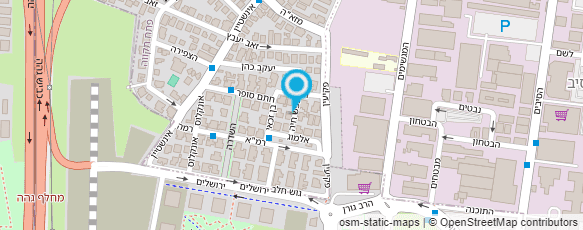 מפת הגעה אל אריזות חן