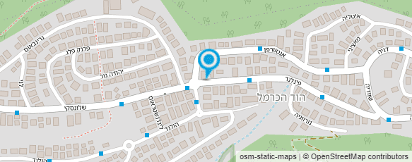 מפת הגעה אל קונסול כבוד-צ'כיה-רוני גיפס