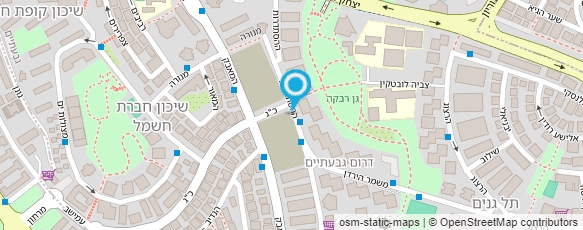 מפת הגעה אל ד"ר בורשטיין יואב