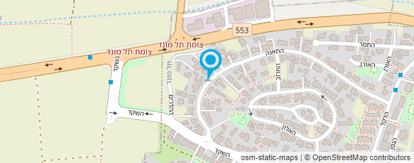 מפת הגעה אל גגות בנימין מפת הגעה אל גגות בנימין