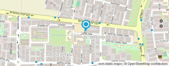 מפת הגעה אל ציון גינון