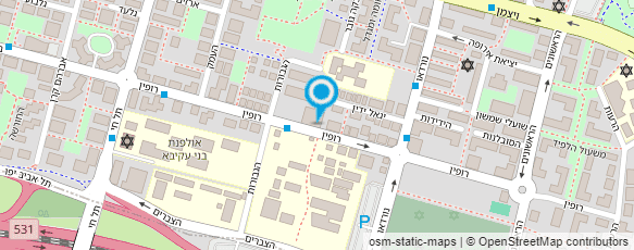 מפת הגעה אל מרכז מידע לנשים בהריון בלתי רצוי