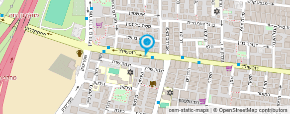 מפת הגעה אל מכבסת האחוזה