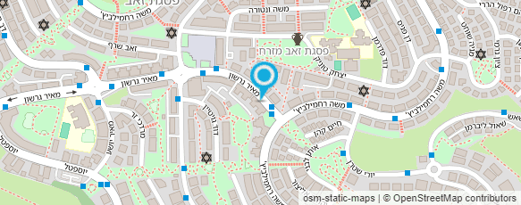 מפת הגעה אל סלון שרה