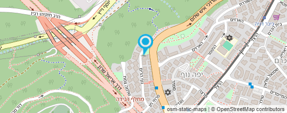 מפת הגעה אל פנקס עודד